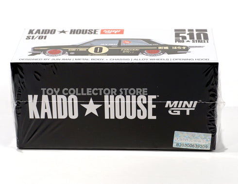 Mini GT X Kaido House 1:64 Scale 1971 Datsun 510 OG Green Diecast KHMG001